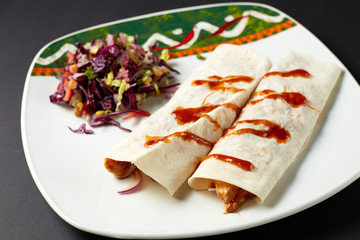 Fajita. Mexican food. Mexican cuisine.