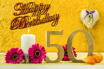 Happy Birthday 50 Jahre