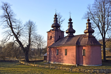 orthodox church in Blechnarka near Wysowa, Poland