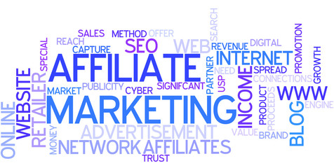 Word Cloud Affiliate Marketing