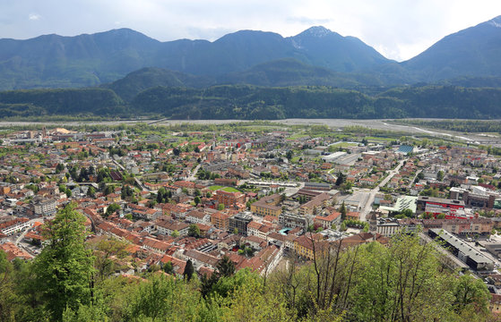 view of town with many house in europe