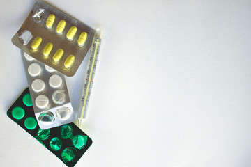 Packs of pills