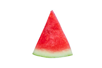 Watermelon isolated on white background., This has clipping path.