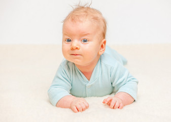 Fototapeta premium Two months old baby