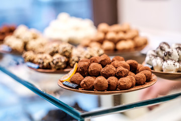 Chocolate truffle candies