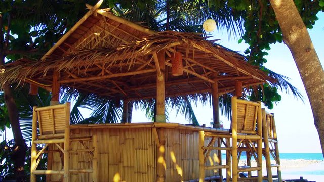 Bamboo Hut by the Sea