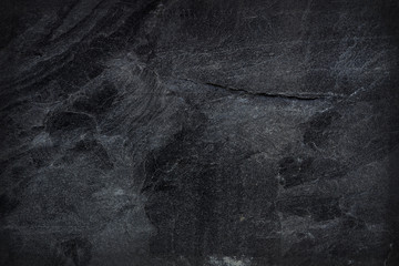 Dark grey black slate background or texture.