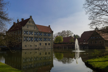 Fototapeta na wymiar Schloss Hülshoff 01