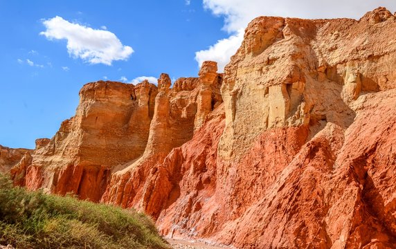 red mountains of Algeria