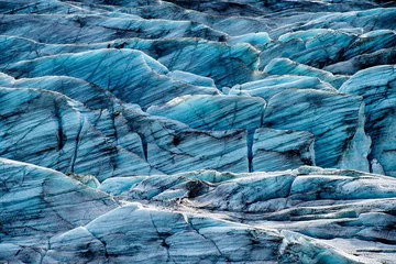 Möbelaufkleber Svinafellsjokull glacier in Iceland © anderm