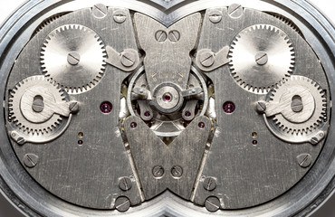 mix of old clockwork mechanical watches, high resolution and detail