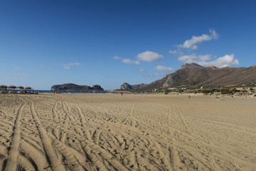 Falasarna beach