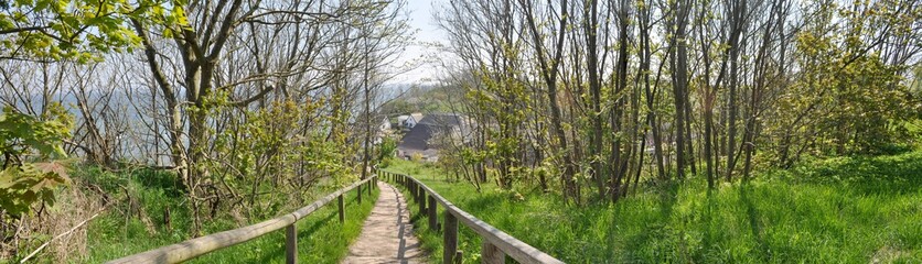 Hochuferweg Fischerdorf Vitt, Kap Arkona, Rügen