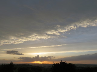 Fototapeta premium Ammasso nuvoloso