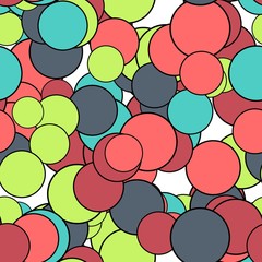 Abstract pattern art background in illustration space geometry.