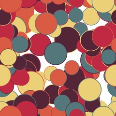 Abstract pattern art background in illustration space geometry.