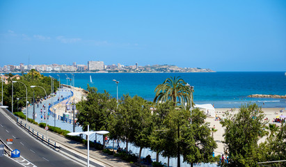 Alicante cityscape, Spain