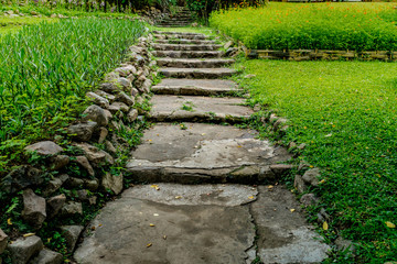 Obraz premium Old Concrete staircase