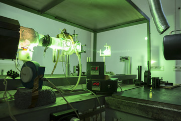 Powerful industrial green LASER for research