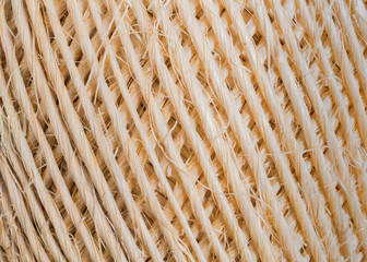 Close up of a ball of twine