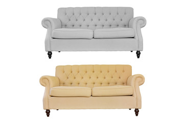 Sofa isolate on white background