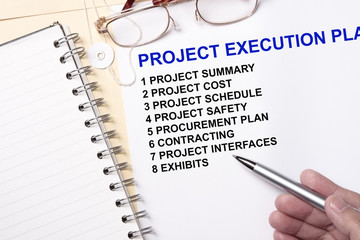 Project execution plan