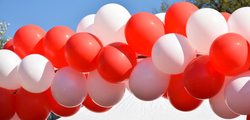 Party balloon decoration