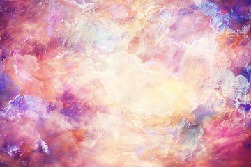 Clouds sky background watercolor colors blur