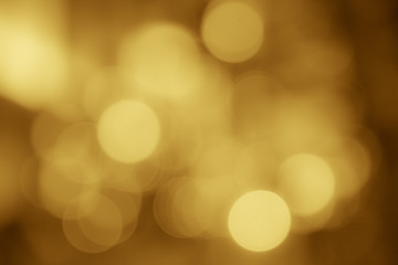 Blurred image of gold background