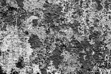 Black and white vintage grunge texture of old decorative tile wall