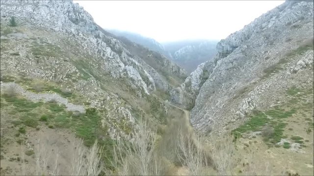 Dron sobre la hoz de la Boyeriza 2