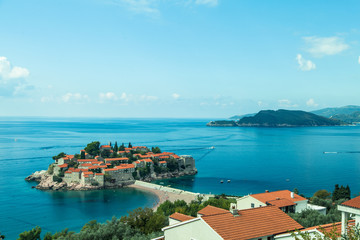 Island of Sveti Stefan, Montenegro