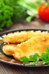 Fried chicken fillet