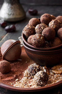 Vegan Homemade Truffles