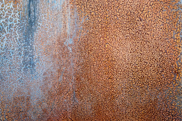 Rust mailbox door. Detail. Background