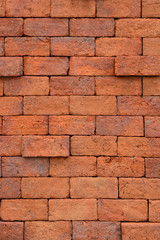 old brick wall texture background, khmer temple wall
