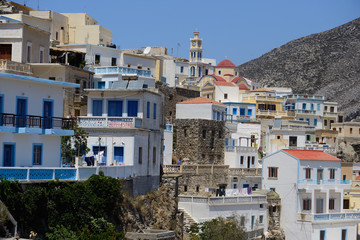 Olympos by Karpathos, grekland