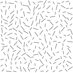 Behang Minimalistische naadloze memphis zwart-wit patroon. © Olly.letters