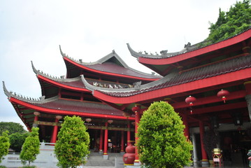 Fototapeta premium Beauty of diversity, sam po kong temple - semarang, central java