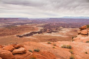 White Rim Trail view, Island in the Sky, Canyonlands National Park, Utah