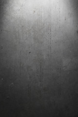 Gray concrete background with light - obrazy, fototapety, plakaty