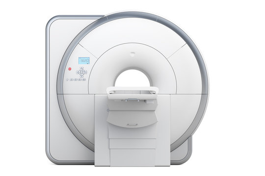MRI Magnetic Resonance Imaging Scanner, 3D rendering