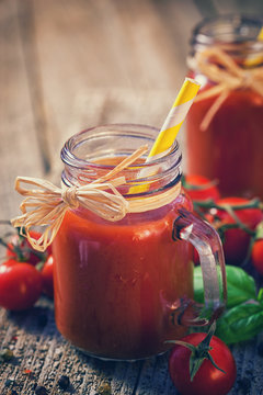 Fresh Homemade Tomato Juice 