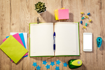 Workplace Of A Blogger Girl