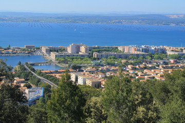 Fototapeta na wymiar Sète, ville maritime en Occitanie 