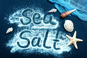 Obraz na płótnie Canvas sea salt