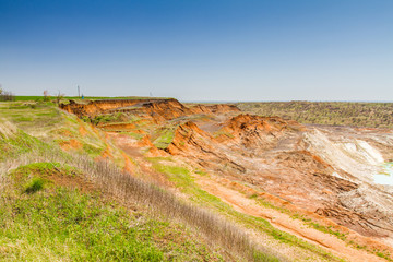 lay quarry near the town of Pology