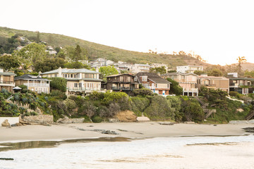 Obraz premium Sunrise in Laguna Beach, Southern California 