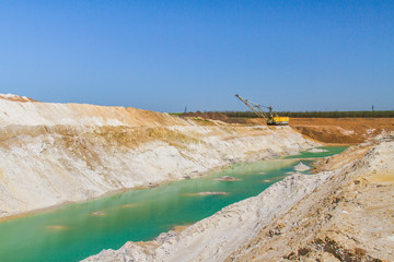 lay quarry near the town of Pology