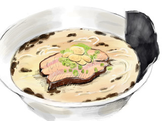 塩とんこつラーメン